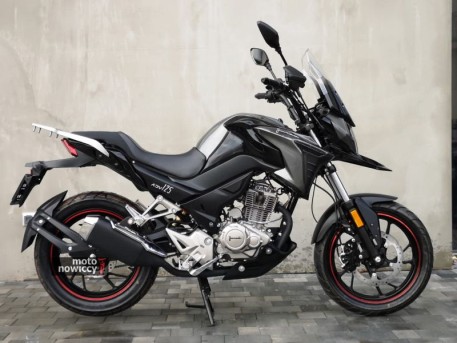 JUNAK ADV 125 motocykl czarno grafitowy 2022