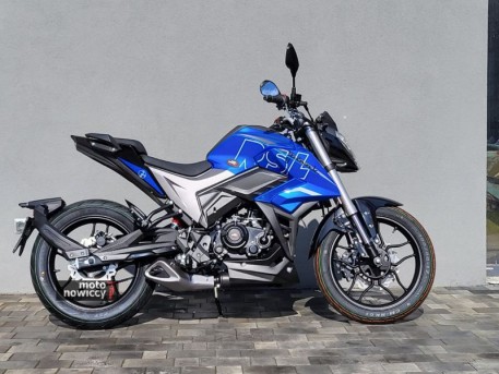 JUNAK RSL 125 motocykl niebieski 2023