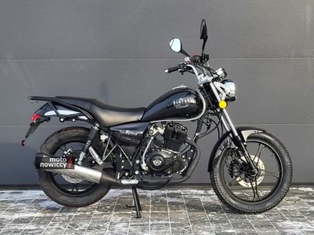 BARTON CLASSIC motocykl 125 czarny 2023